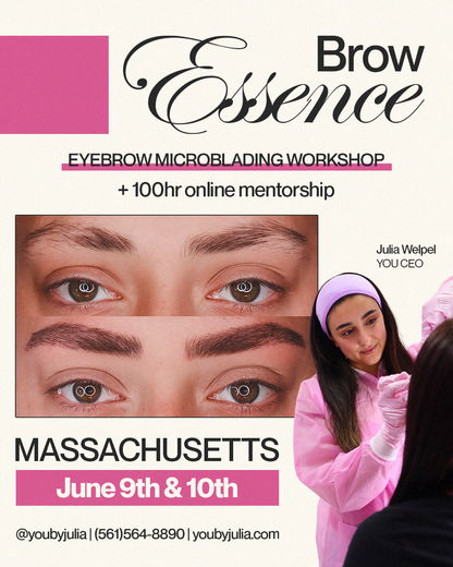 Brow Essence Microblading Training - Massachusetts June